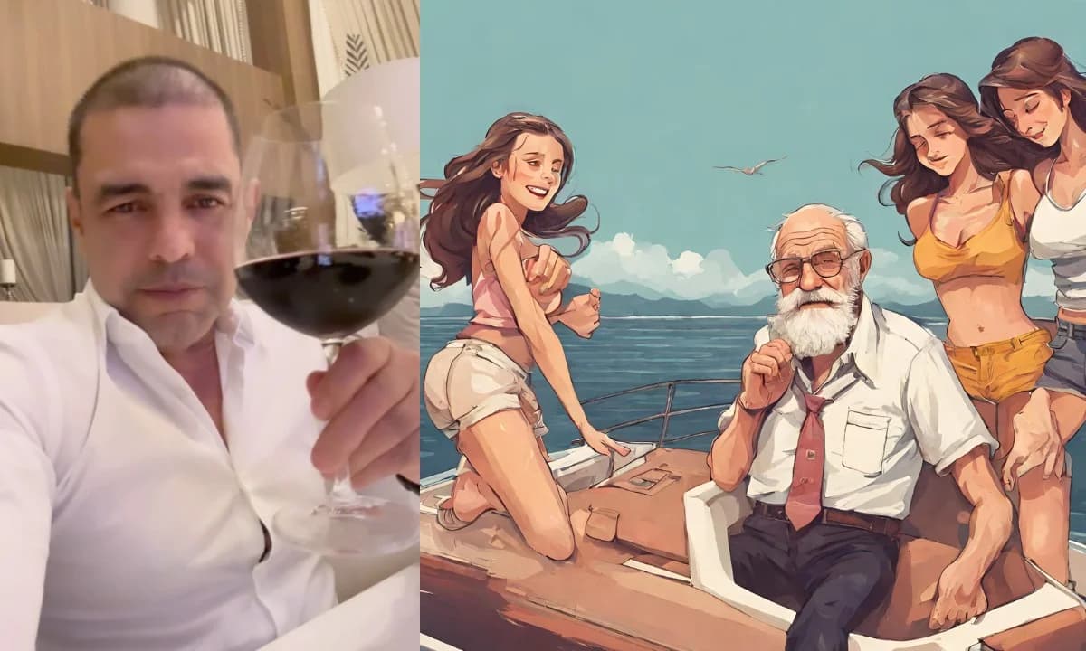 Zezé Di Camargo é chamado de velho da lancha O cantor Zezé Di Camargo é chamado de 'velho da lancha' e desafia o 'novinho'.